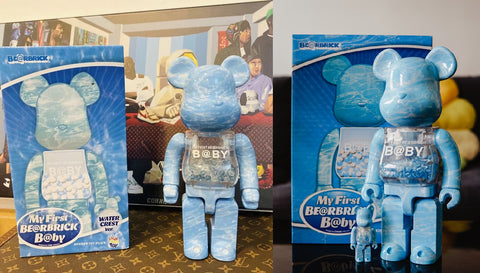 my first bearbrick baby water crest real vs fake