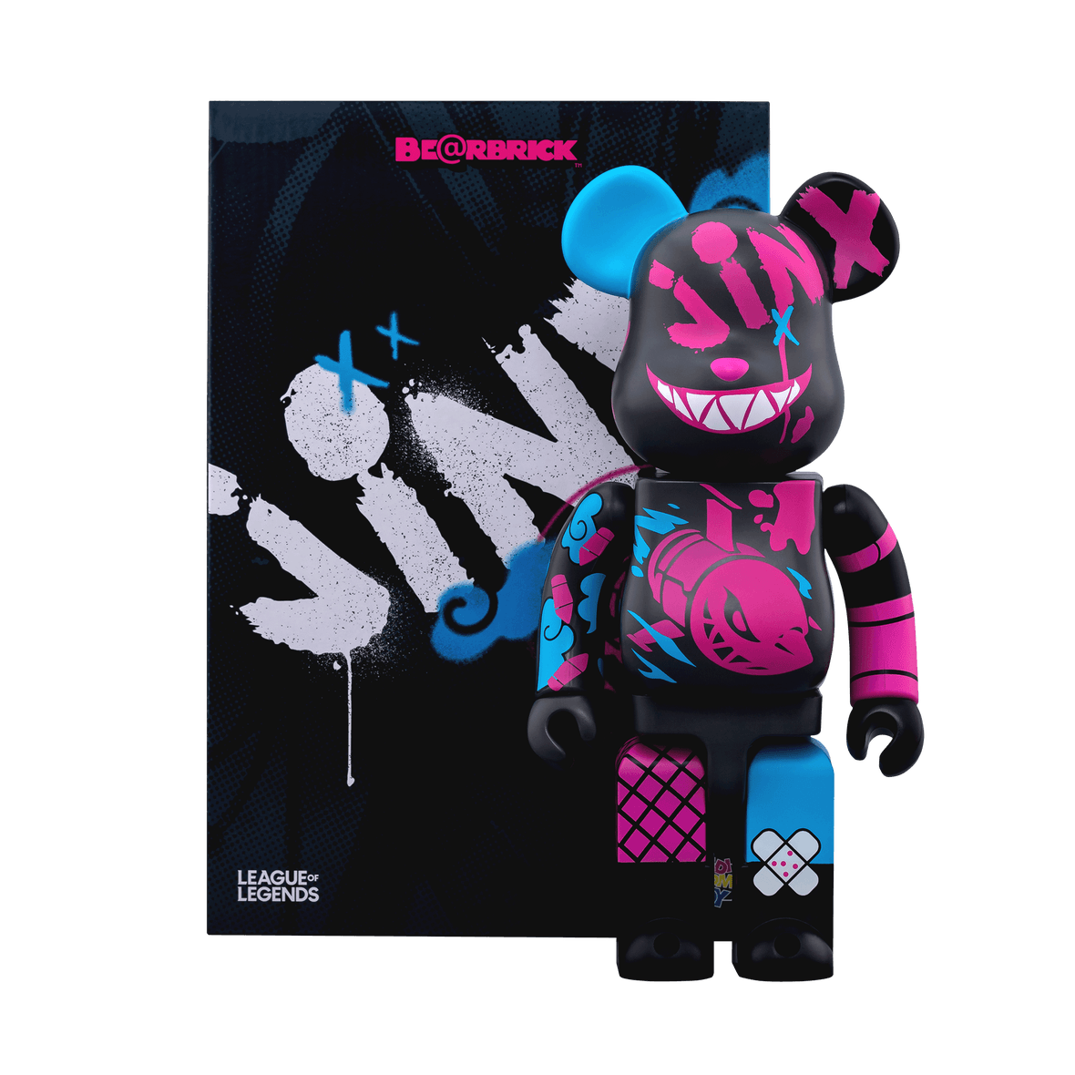 BE@RBRICK　 Bearbrick Jinx League Of LegeArcane