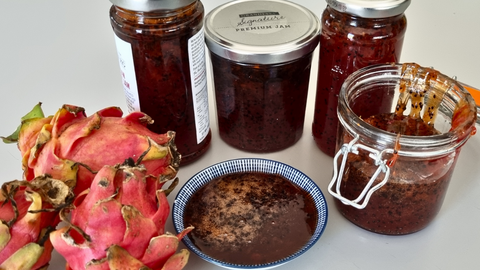 Dragon fruit jam 