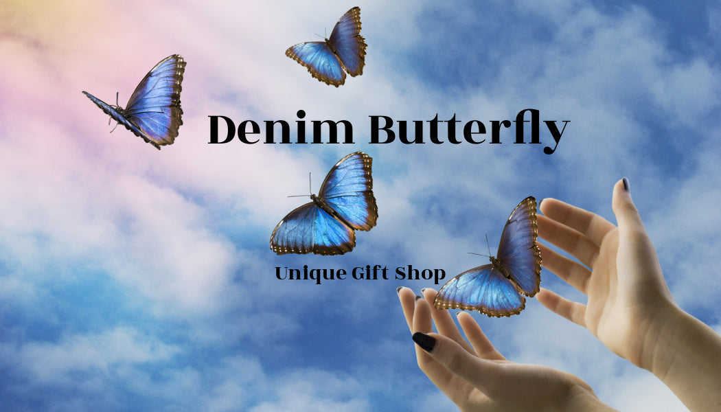 Denim Butterfly