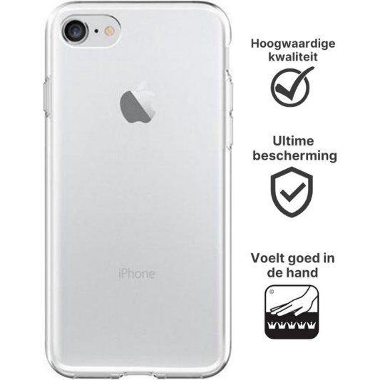 Worstelen mannelijk doe niet Apple iPhone 6S Plus Hoesje TPU Transparant - Fooniq.nl