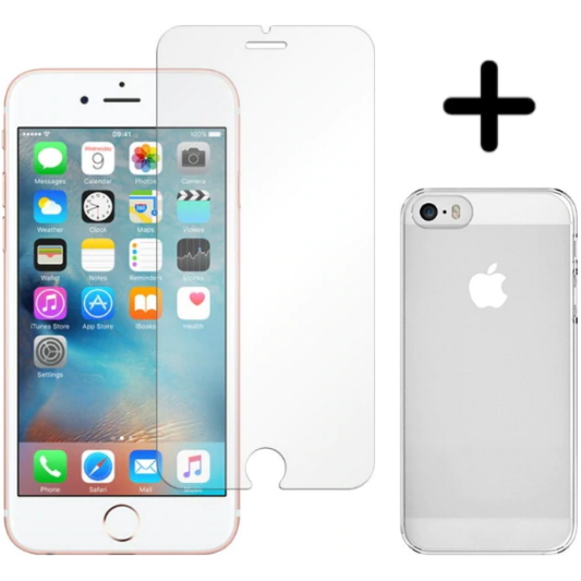 Jong account gemak Apple iPhone 5S Screenprotector Transparant - Fooniq.nl