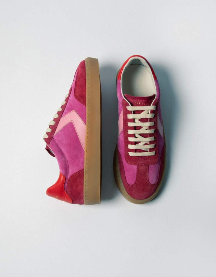 Portland Vintage Classic Trainer - Pink