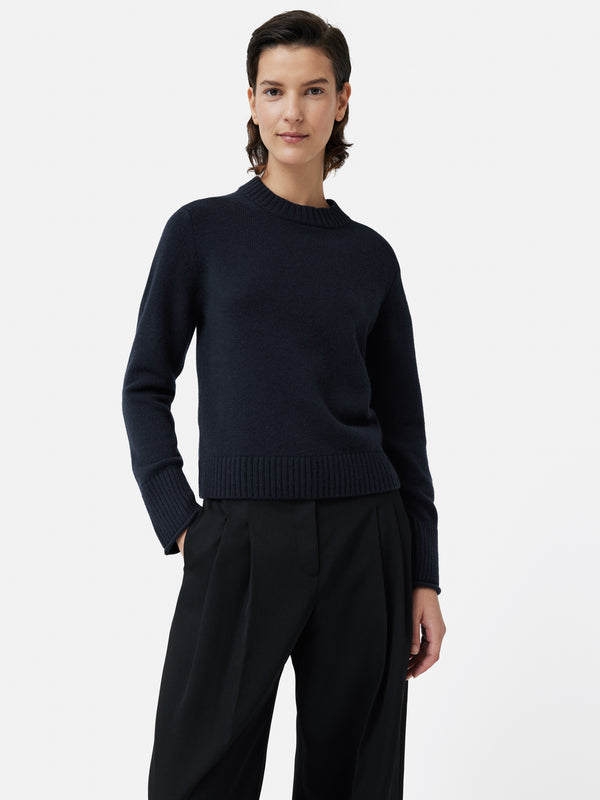 Cloud Cashmere Roll Neck