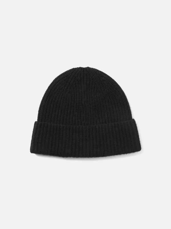 Wool Cashmere Hat | Black – Jigsaw