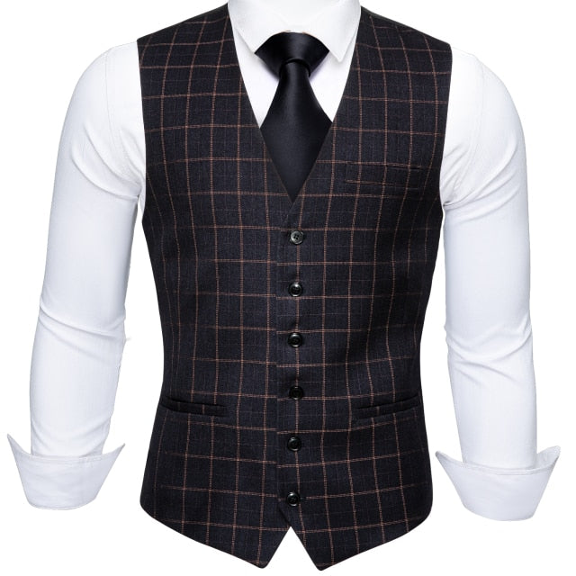 Fashion Classic Men's Vests Tie Set – Ogletreesboutique