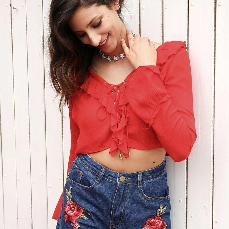 boho crop top