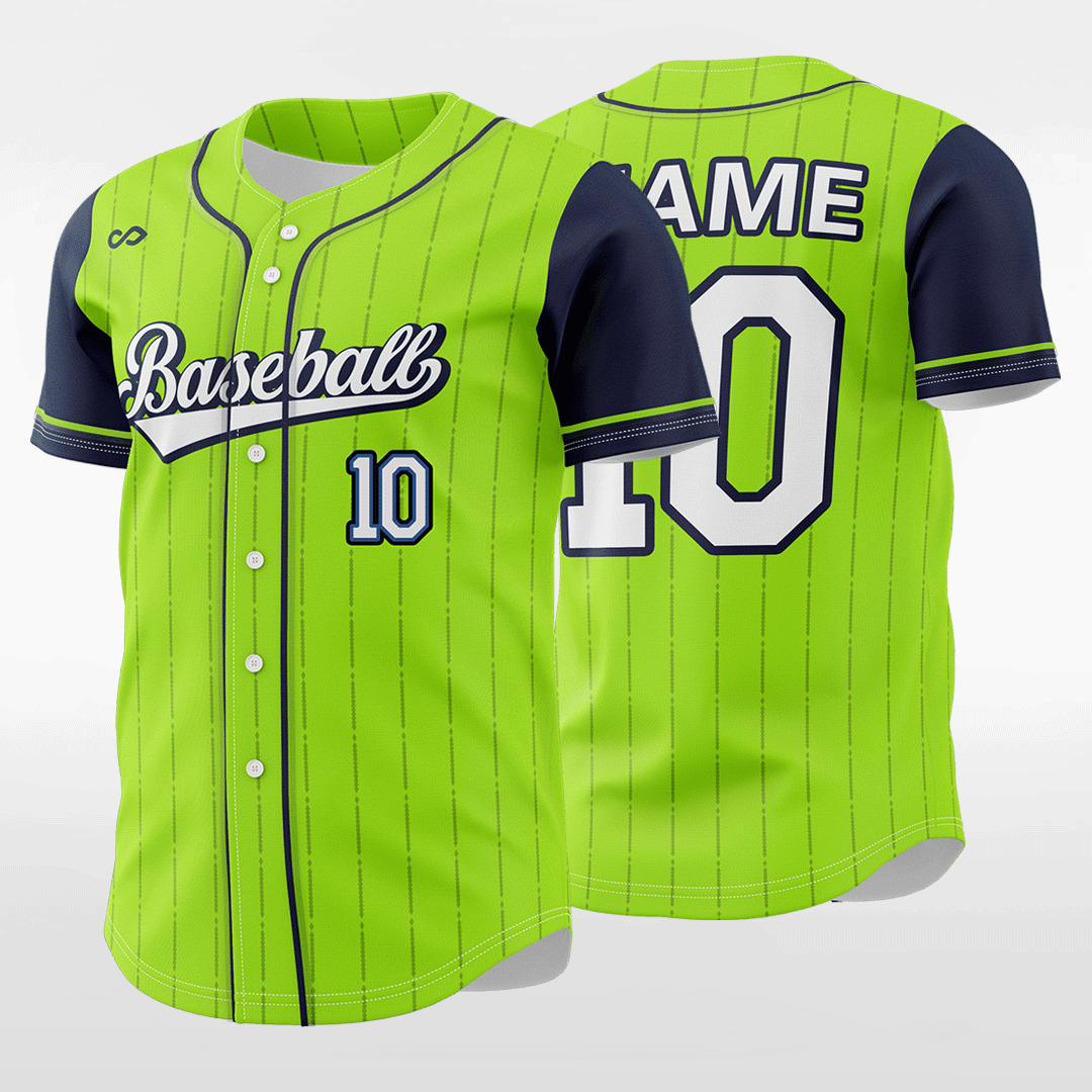 Classic2-Customized Sublimated Button Down Baseball Jersey-XTeamwear