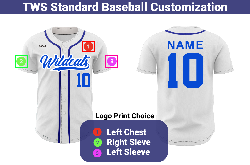 Custom Baseball Jersey Personalized Name And Number Printed Sports
