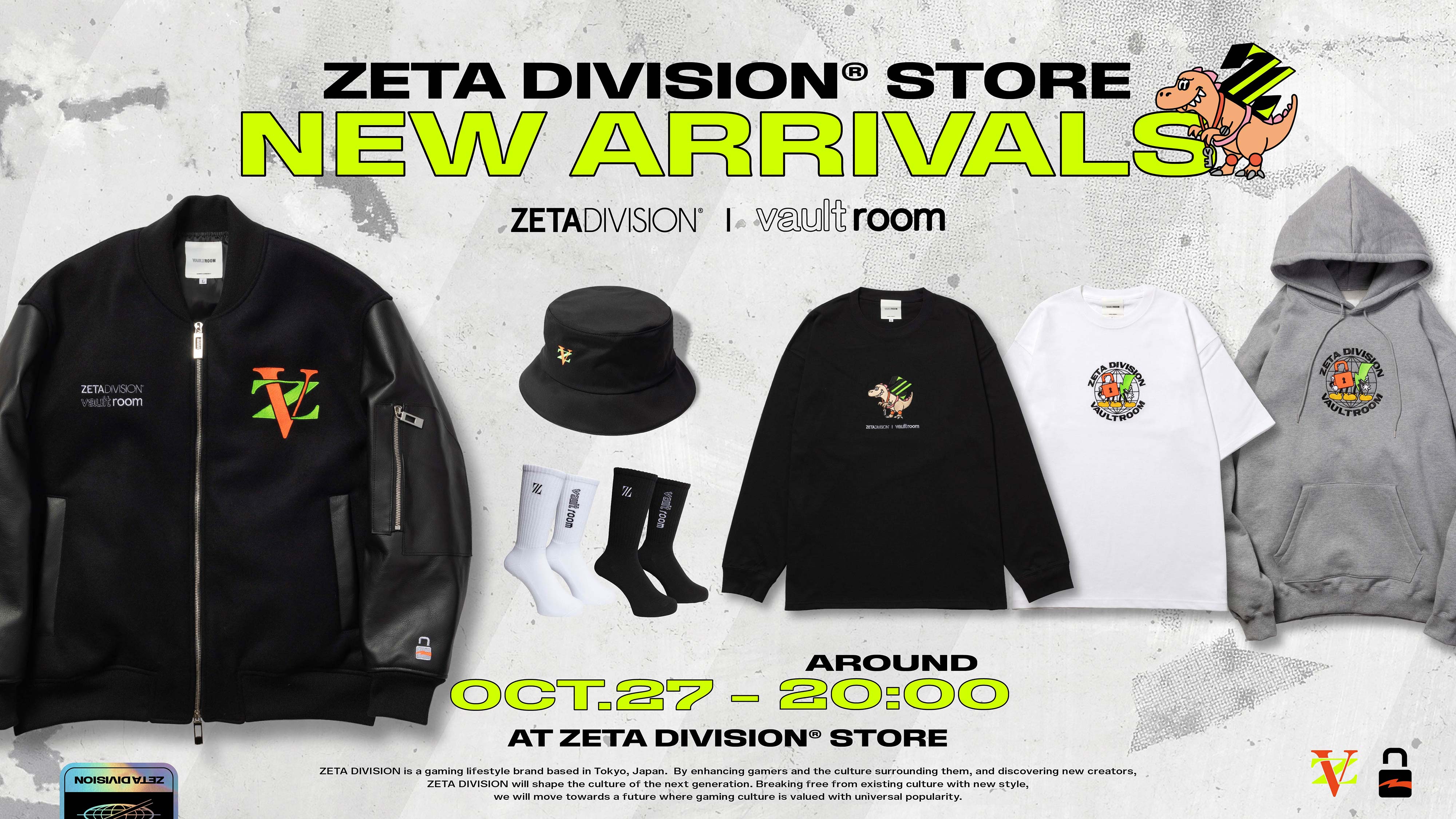 22AW10VR – ZETA DIVISION® STORE