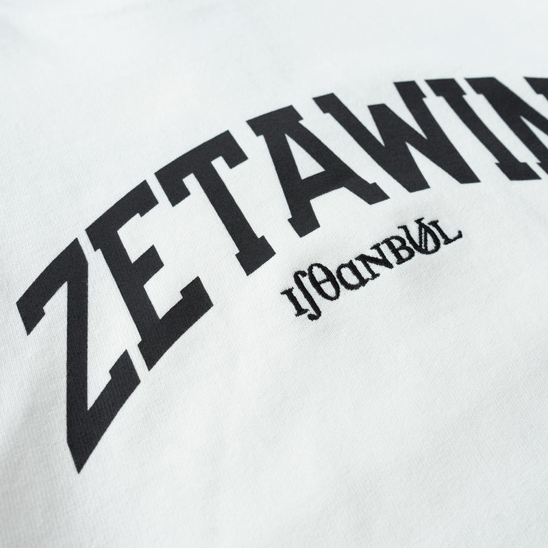 ZETA DIVISION LS TEE / WHITE | florariabliss.ro