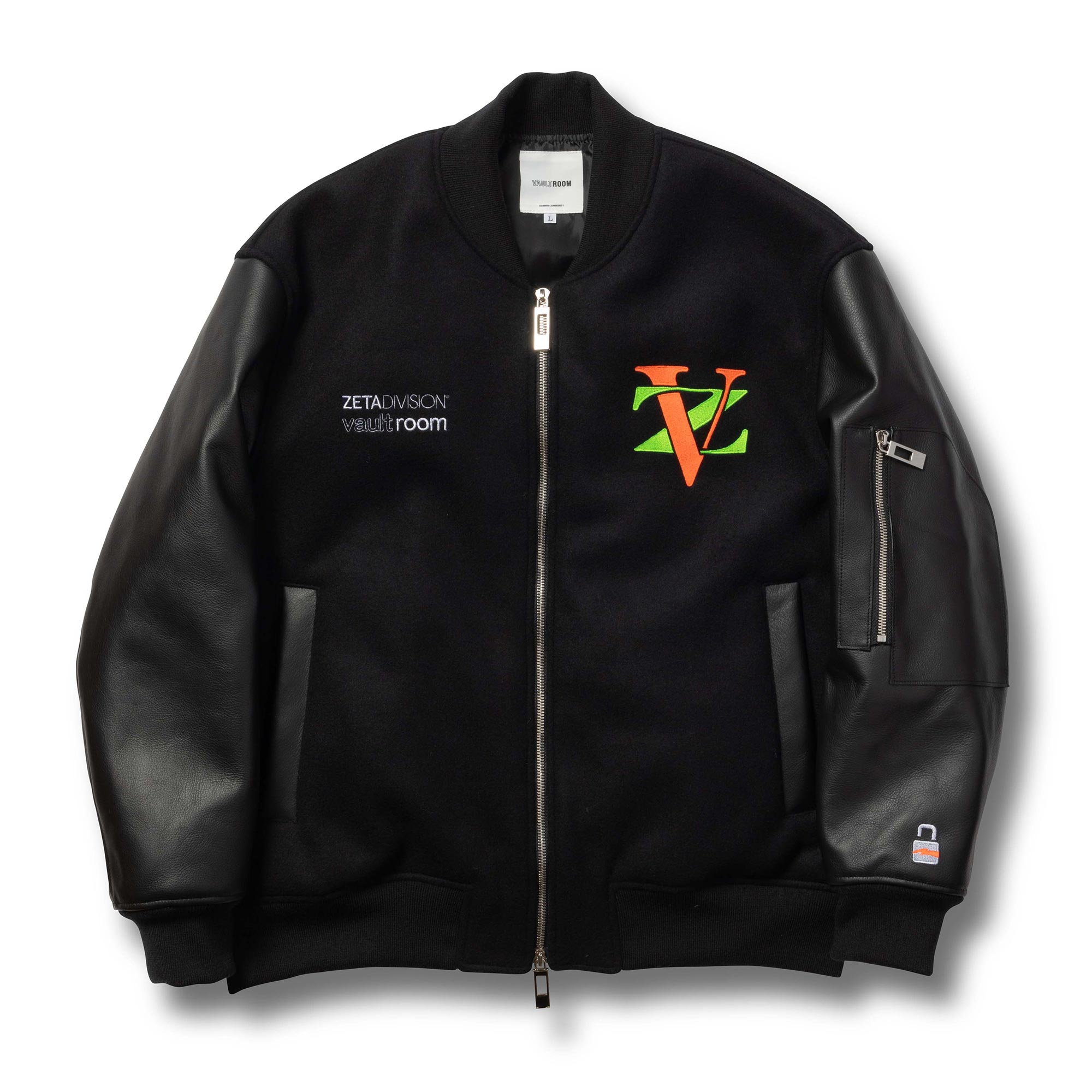 ZETA DIVISION VARSITY SATIN JACKET - スタジャン