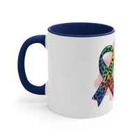 Fight Cancer In Every Color-Accent Coffee Mug, 11oz