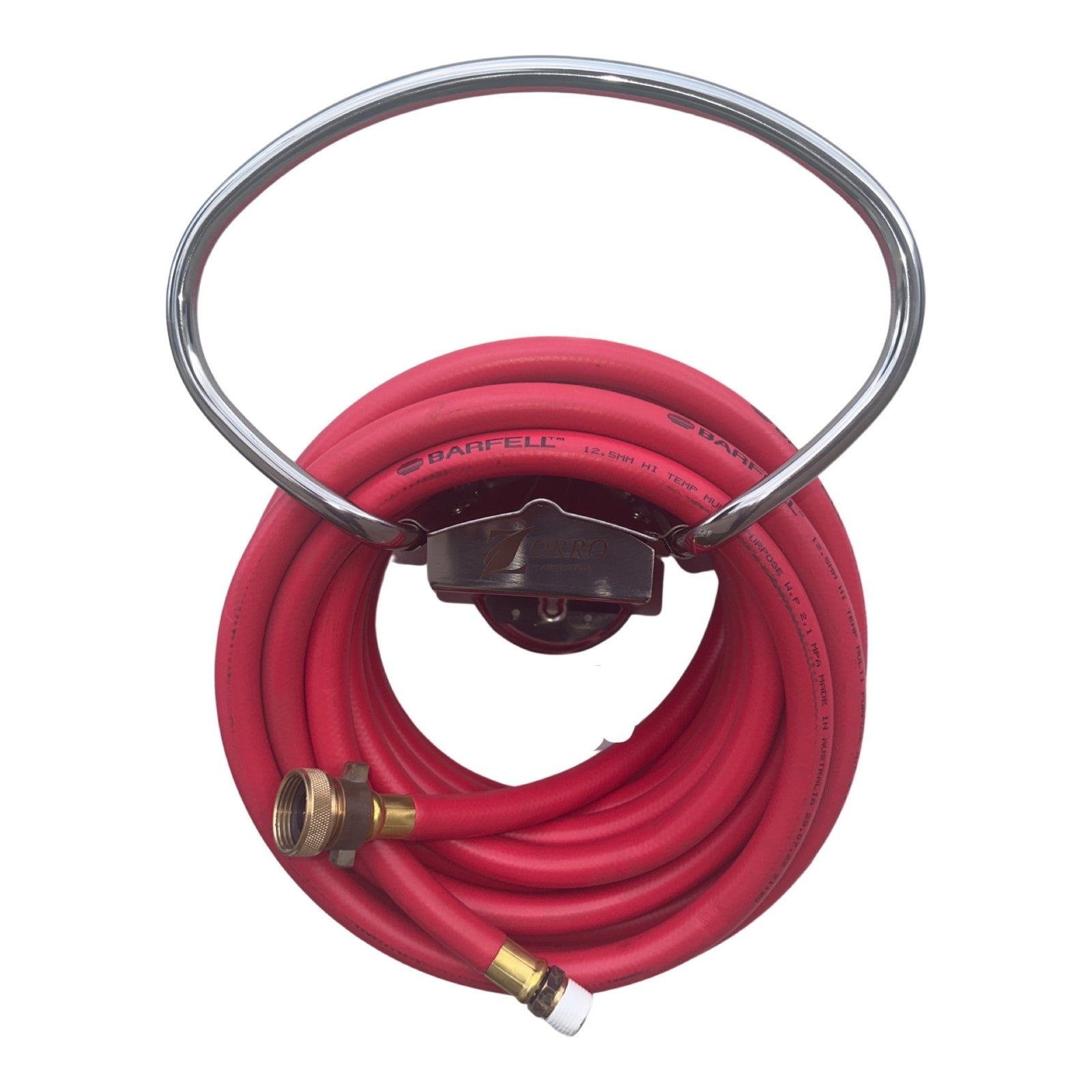 BARFELL High Temp Hose, ZORRO SS Reel with option of Dixon Flow