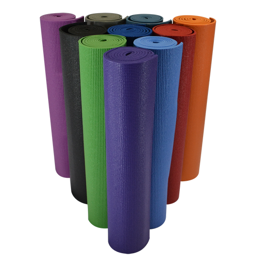 1/4'' Extra Thick Deluxe Yoga Mat by YOGA Accessories - Buy One Get On –  Yoga Accessories