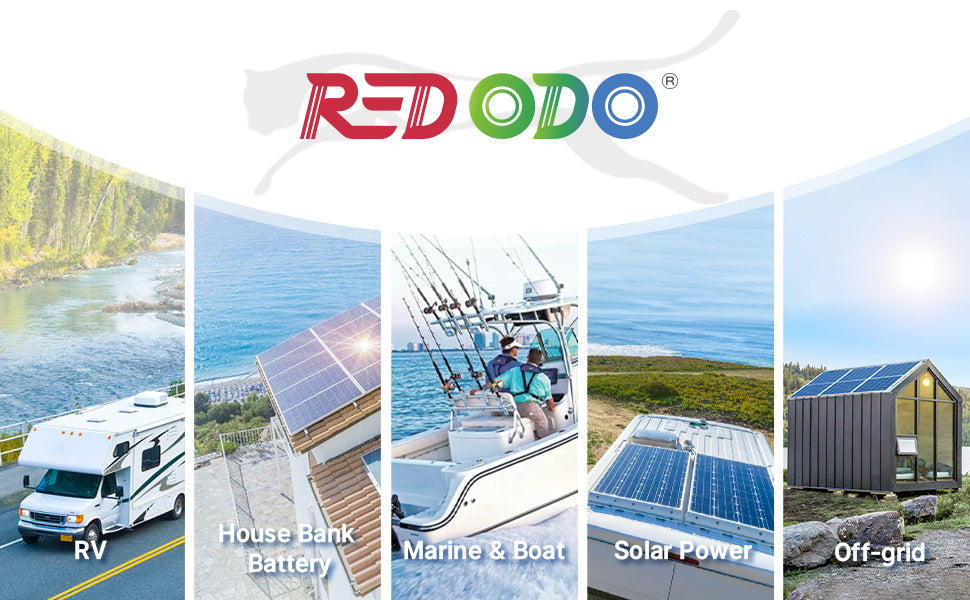 Redodo 12V 300Ah suport series and parallel for larger solar system