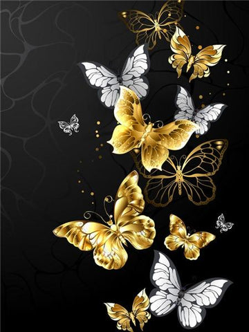 Best GOlden Butterfly Diamond Painting Kits