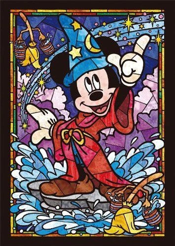 Mickey Mouse Stained Glass Diamond Painting – All Diamond Painting Art