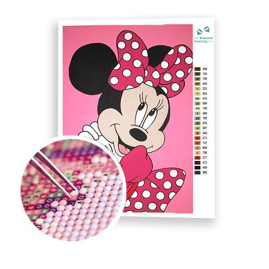 Mickey Mouse Stained Glass Diamond Painting – All Diamond Painting Art