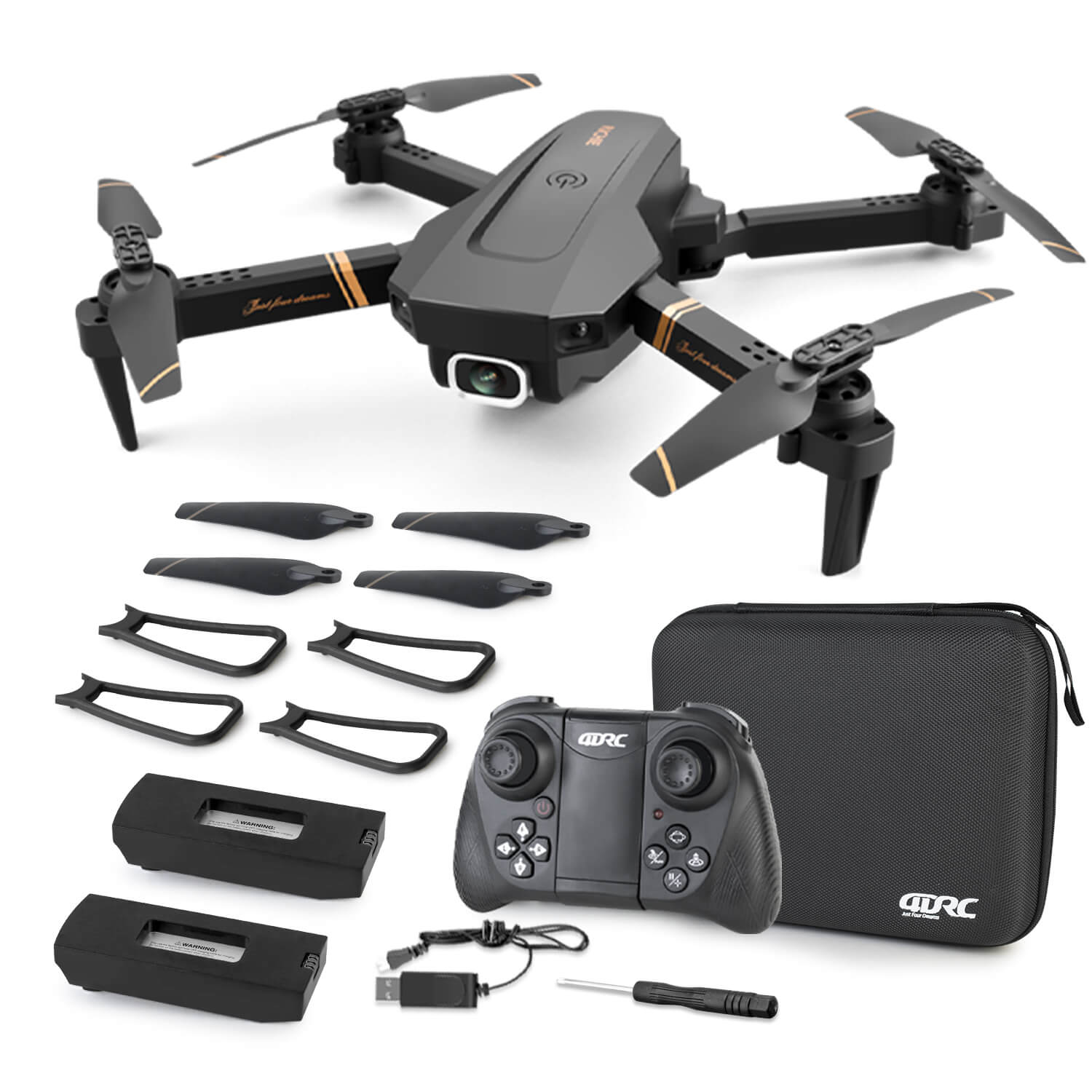 Inspectie Wordt erger Transistor 4DRC Richie V4 Drone with 1080P camera for adults beginner