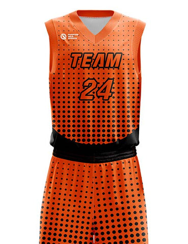 Sublimated Basketball Jersey Kings style