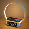 Touch Bedside Lamp with Alarm Clock and Fast Wireless Charging Unique