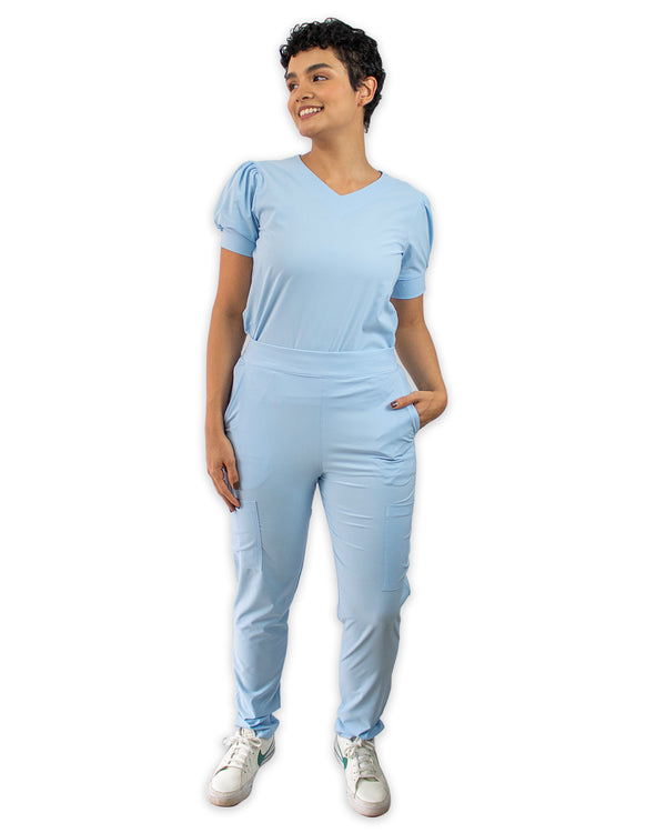 UNIFORME JOGGER PARA MUJER AZUL REY - Tissléger