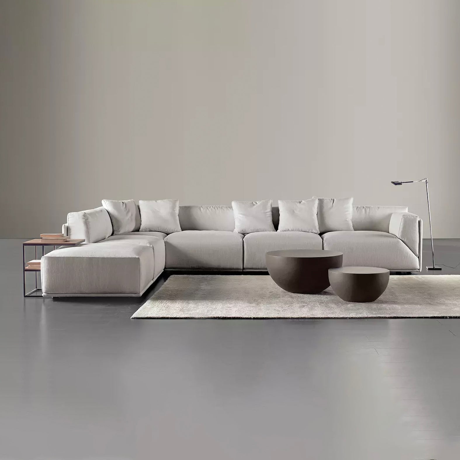 Open Sectional Sofa Armani Casa