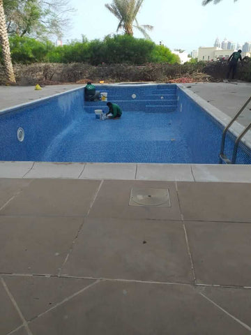 Pool Tile installations and Repairing Old pool tiles