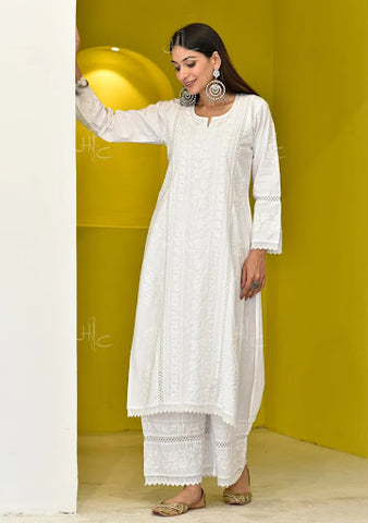 Different Ways To Style Your Basic White Kurti - Wirally