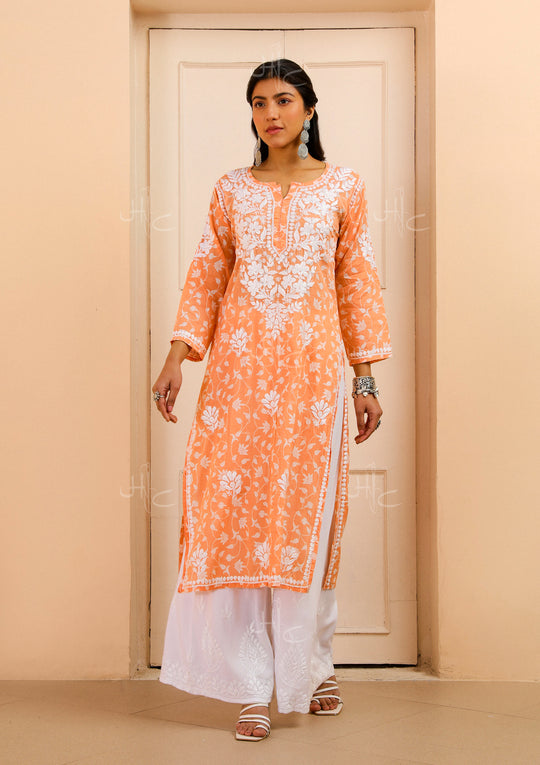 Mulmul: Buy Authentic Mulmul Chikankari Kurtis - TheChikanLabel | Lucknow Chikankari  Kurtis & Suits