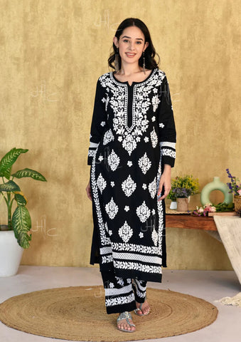 Zulekha Cotton Straight Kurta Set