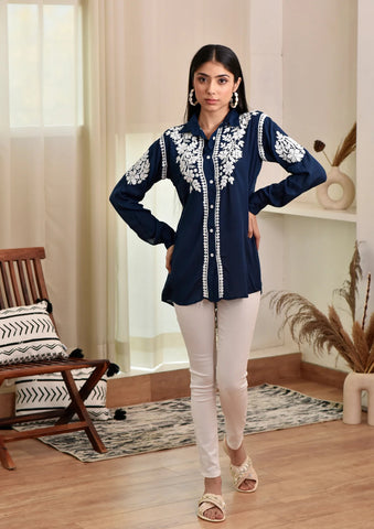 Chikankari Fusion: How to Mix With Western Wear for Women – House
