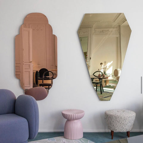 Decoration of Irregular mirrors