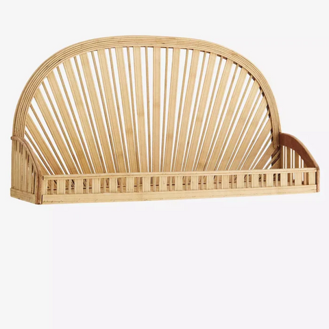 Hanging bamboo shelf 71x17.5x36.5 cm Madam Stoltz