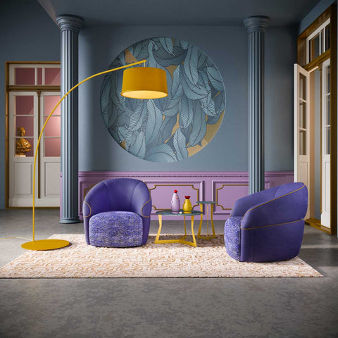 New trends in decoration 2023 - 2024 Electric Violet