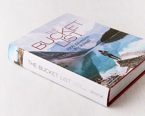 Art Book The Bucket List colorful