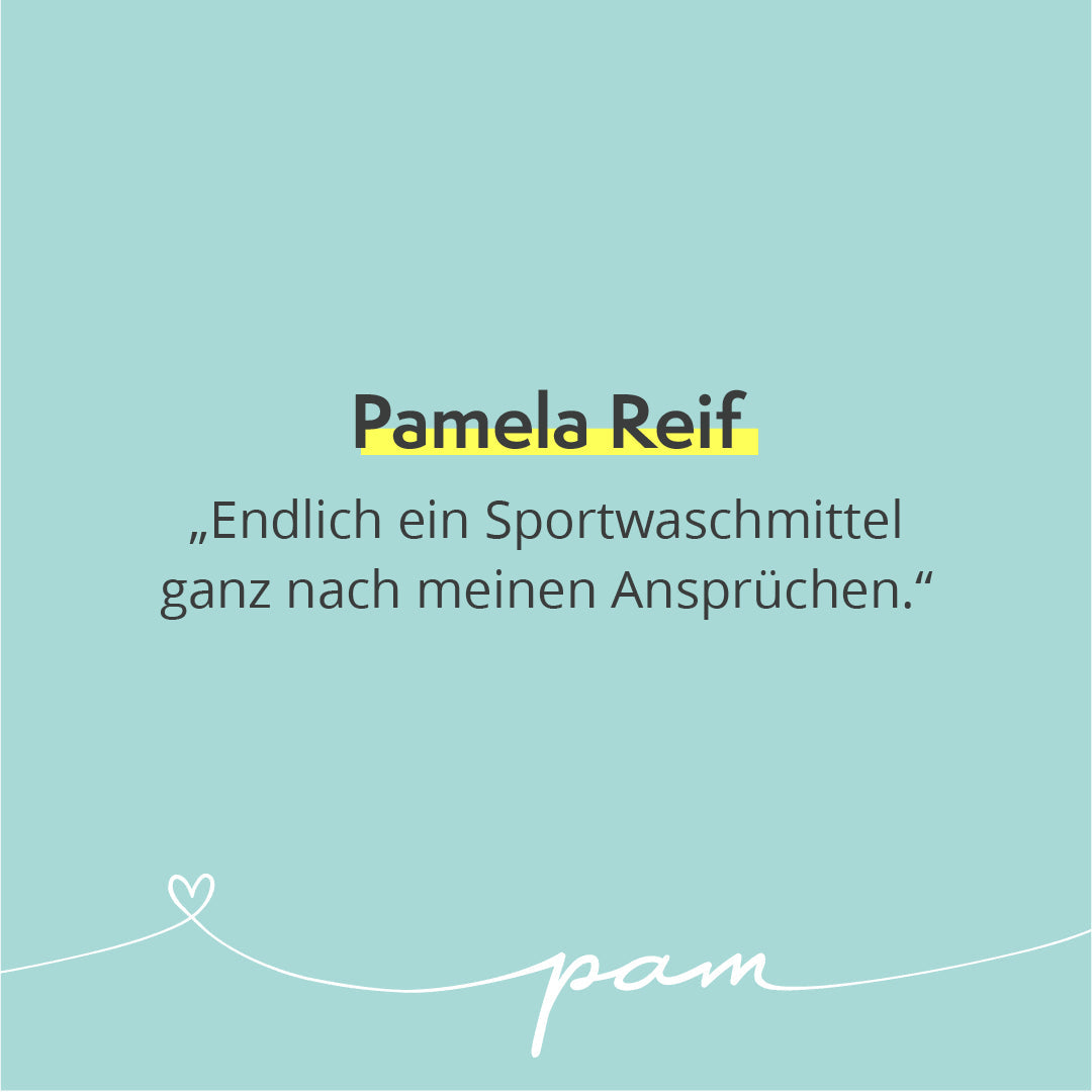 Pamela Reif x everdrop Sportwaschmittel Starter Set