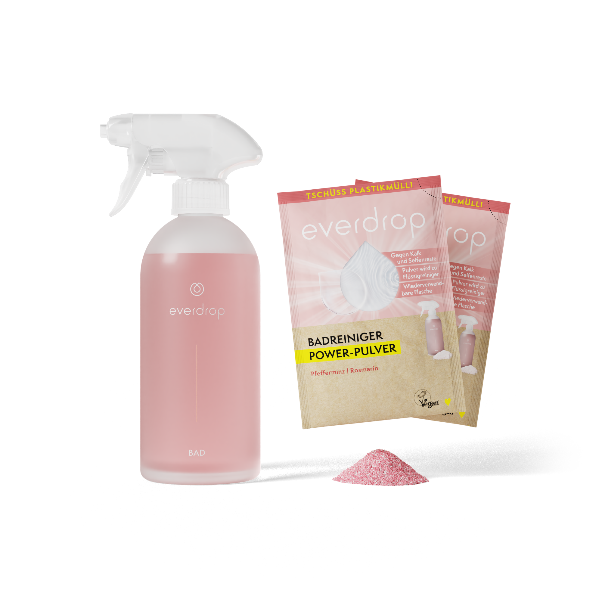 Detergente forte in polvere - Bagno - starter kit