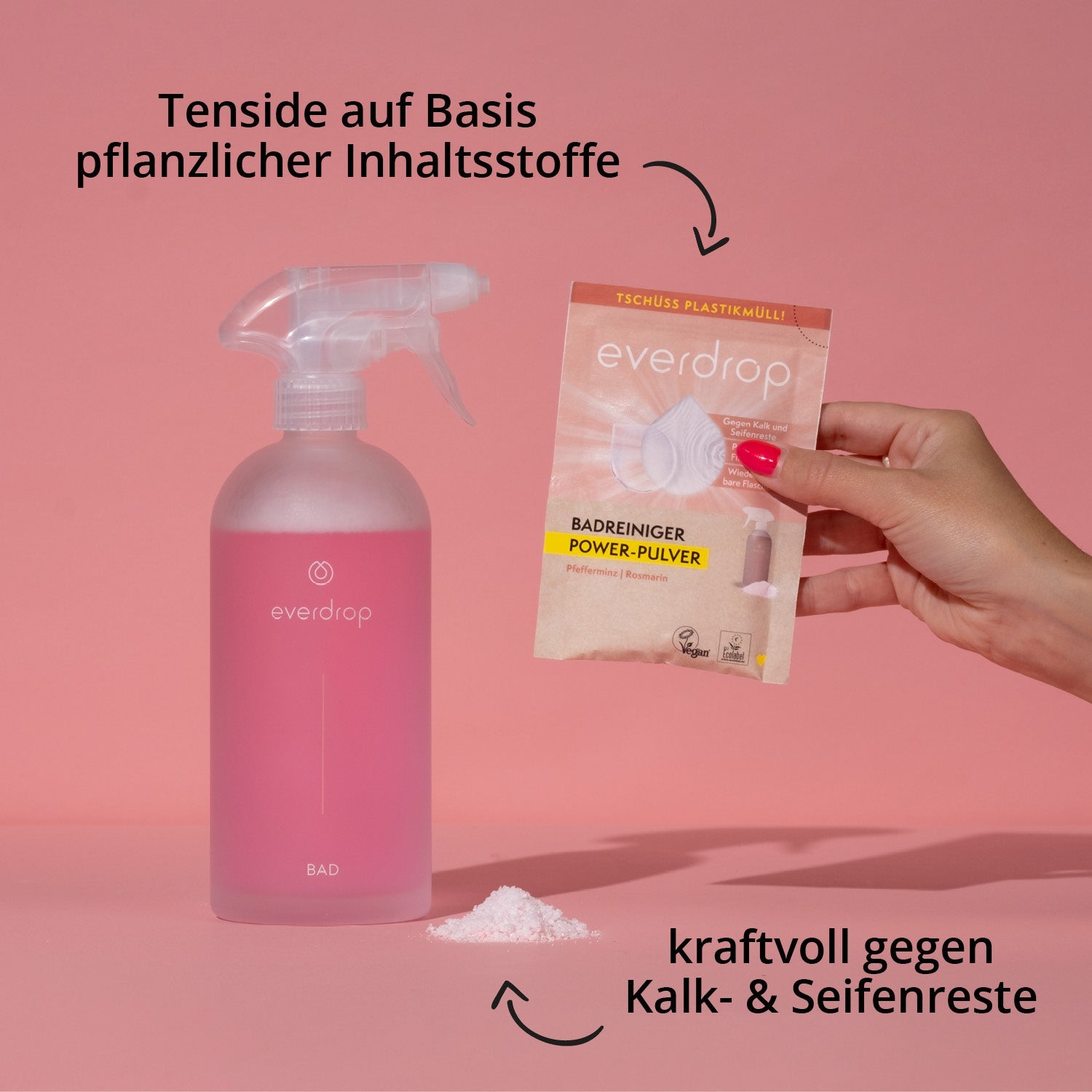 Detergente forte in polvere - Bagno - starter kit