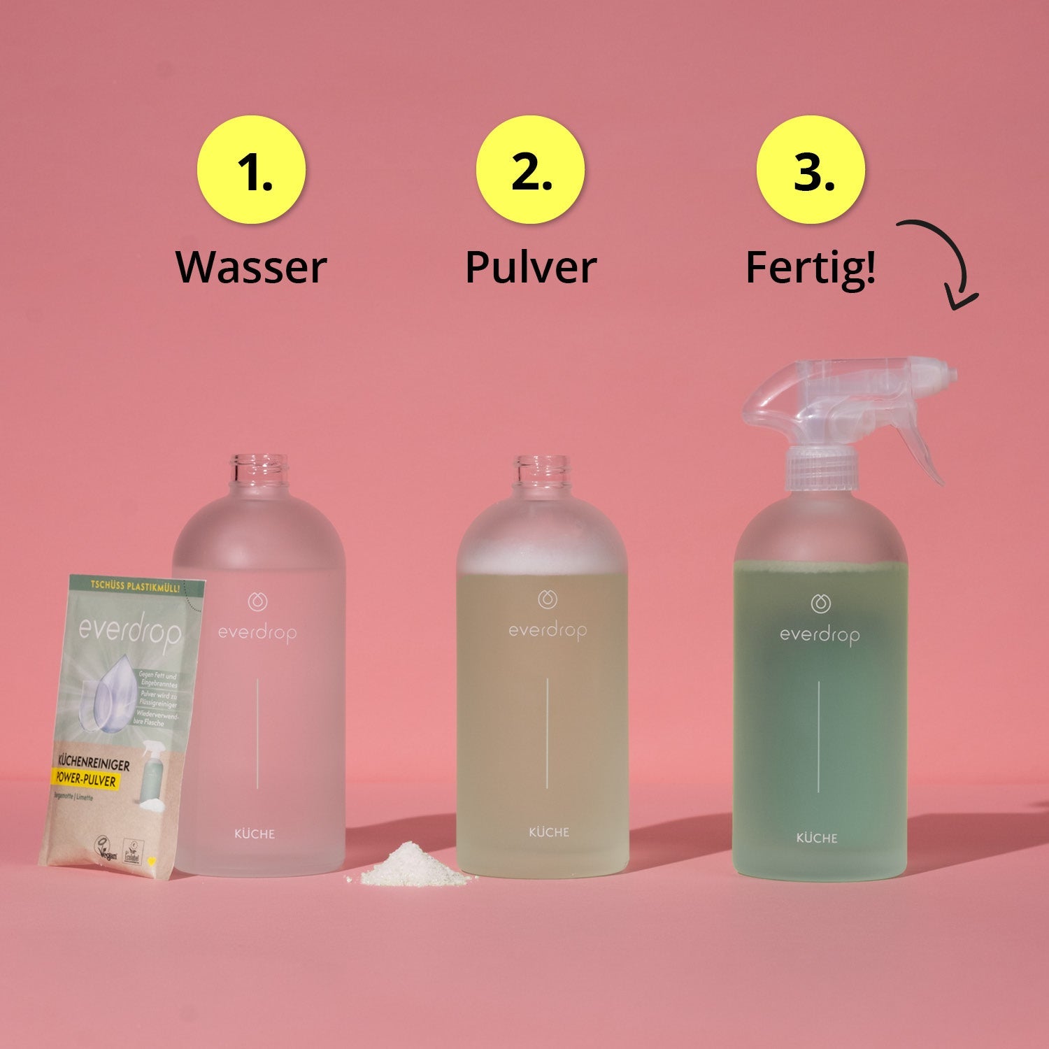 Detergente forte in polvere - Cucina - Starter kit