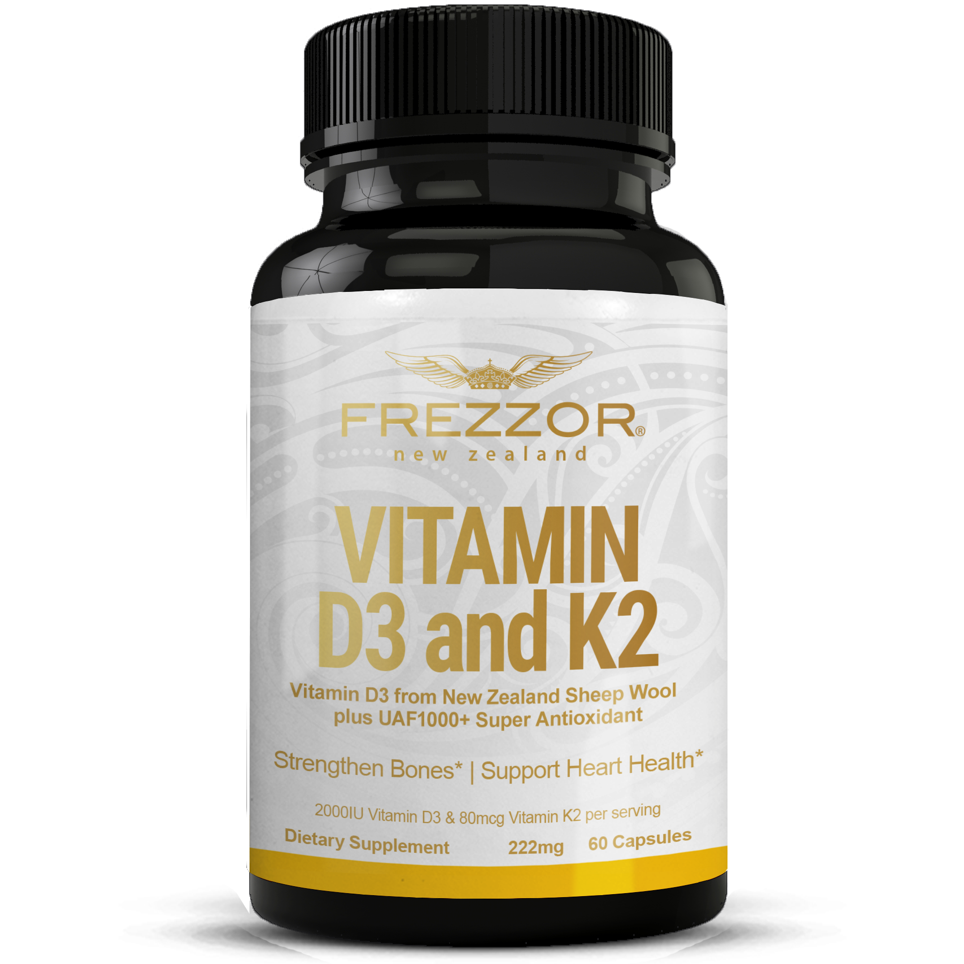 Vitamin D3+K2 - FREZZOR New Zealand NZ product image