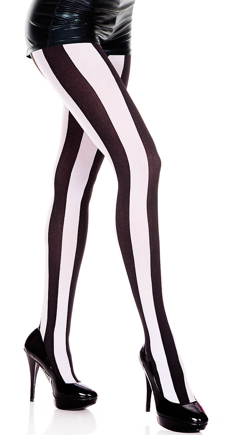 SHOWTIME VERTICAL STRIPE TIGHTS