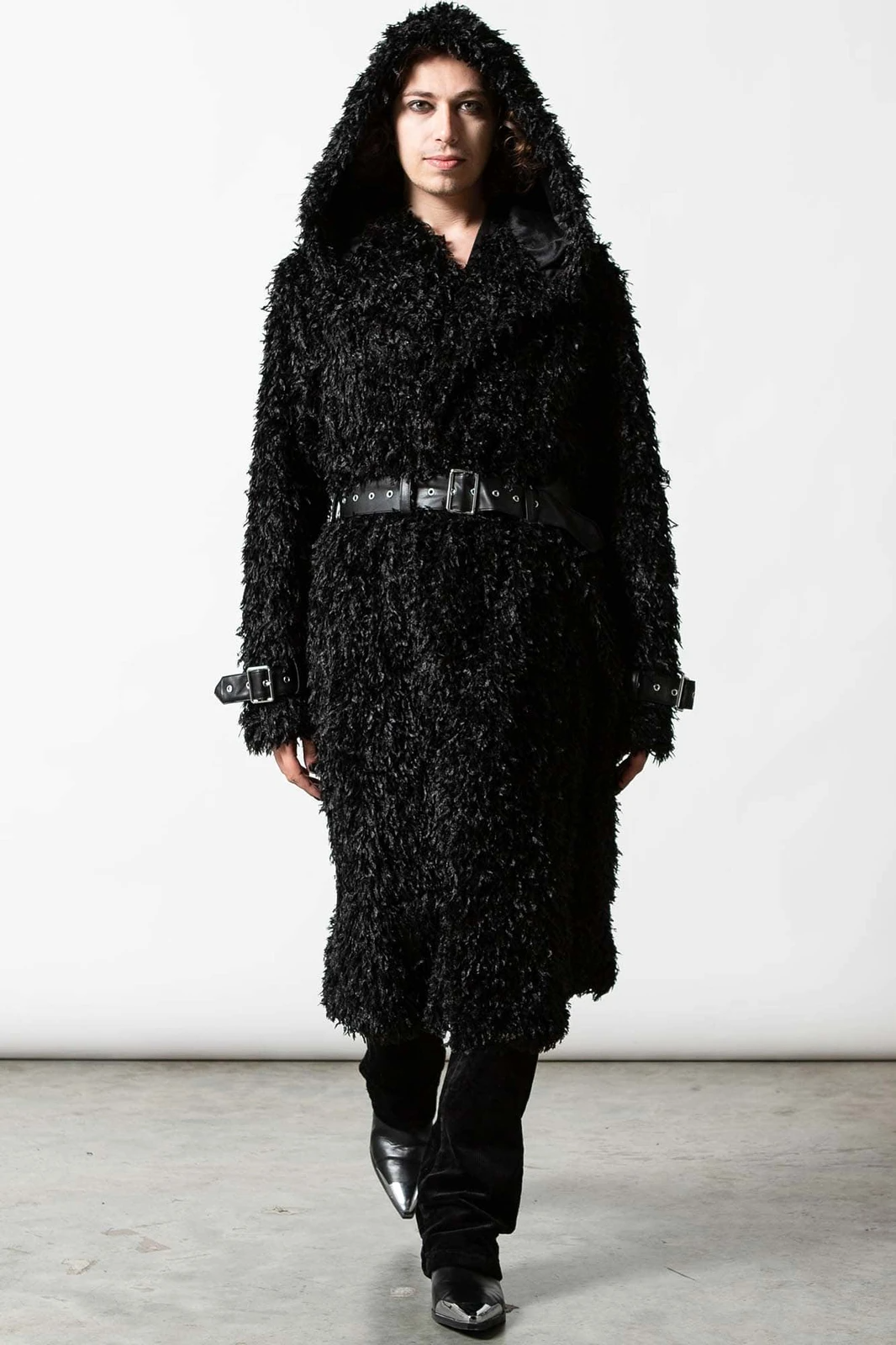 KILLSTAR CRYPT KEEPER FAUX FUR PONCHO