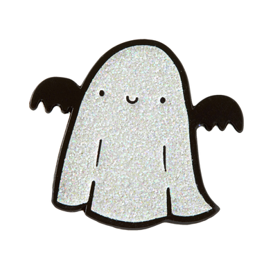 PUNKY PINS SPARKLE GHOST ENAMEL PIN