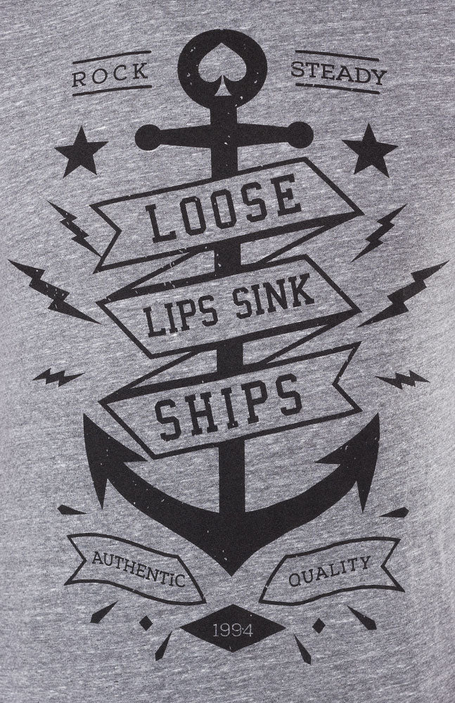 Buy Loose Lips Sink Ships Neotraditional Tattoo Flash Old Online in India   Etsy