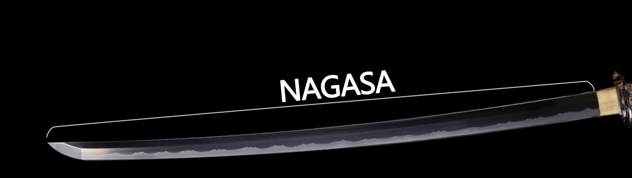 Nagasa der Katana-Klinge