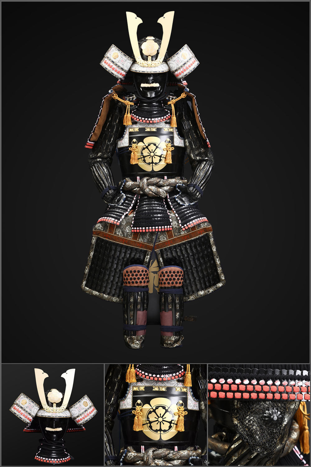 Handmade Oda Clan Samurai Armor, crafted with precision like beetle armor in Terraria.