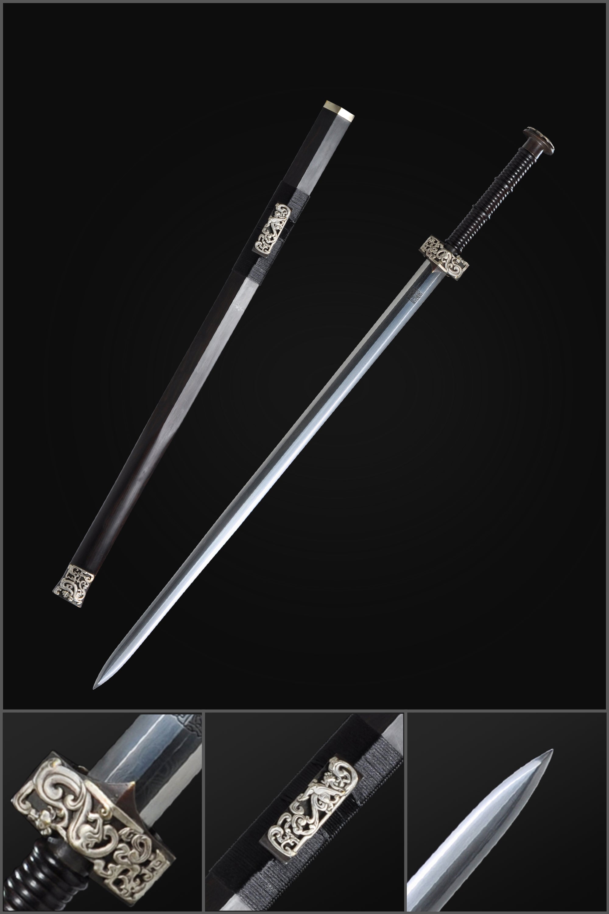 black jian sword