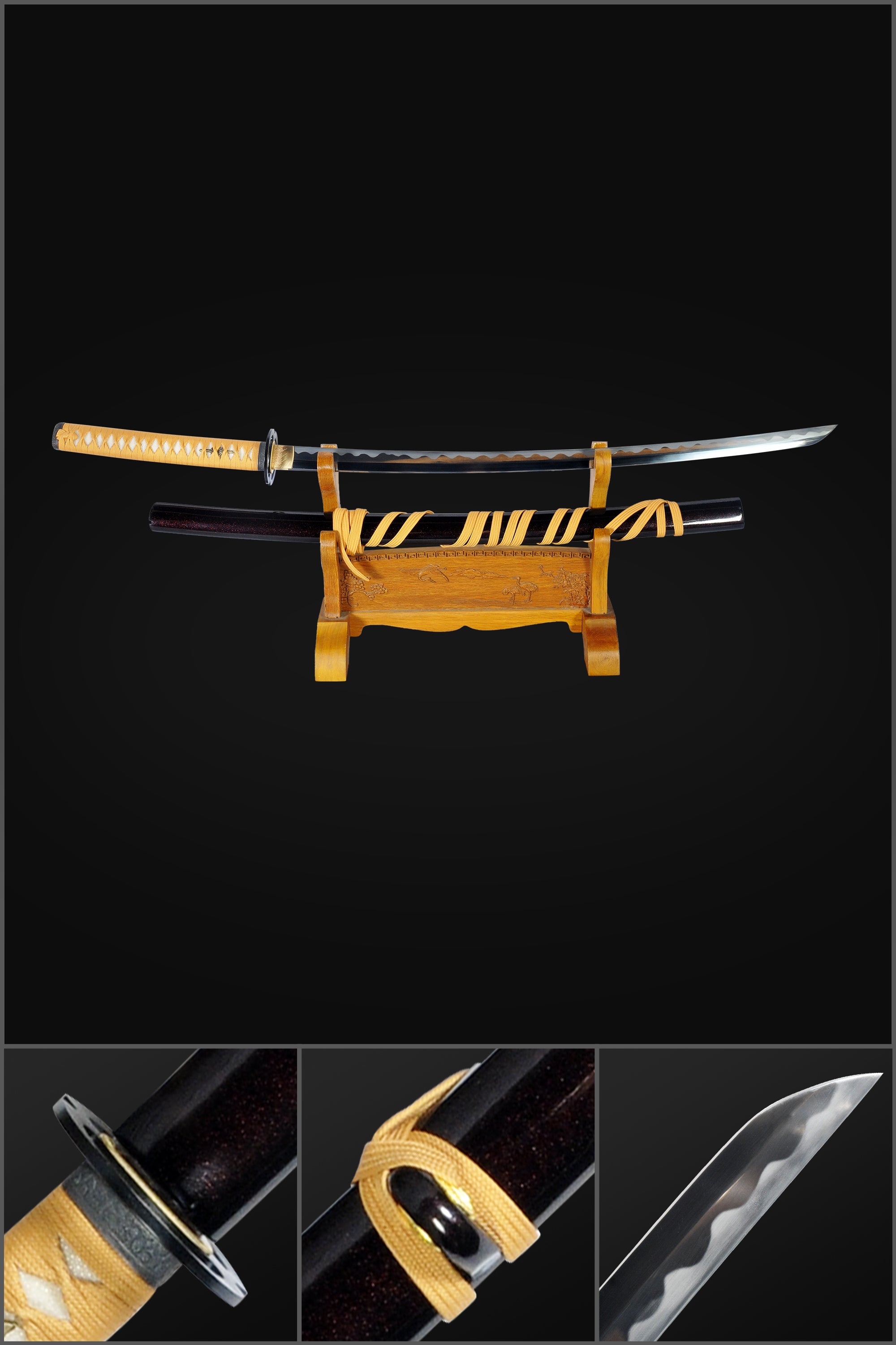 Hand Forged Rurouni Kenshins Sakabato Katana Japanese Sword Reversed Cutting Edge 1095 Steel 6904
